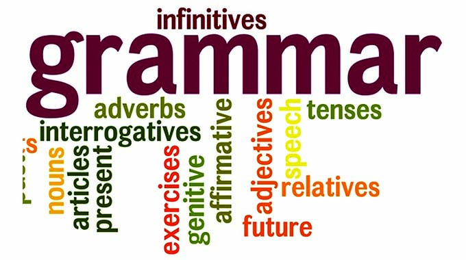 Exercises, examples in the correct use and choice of grammar, spelling ...